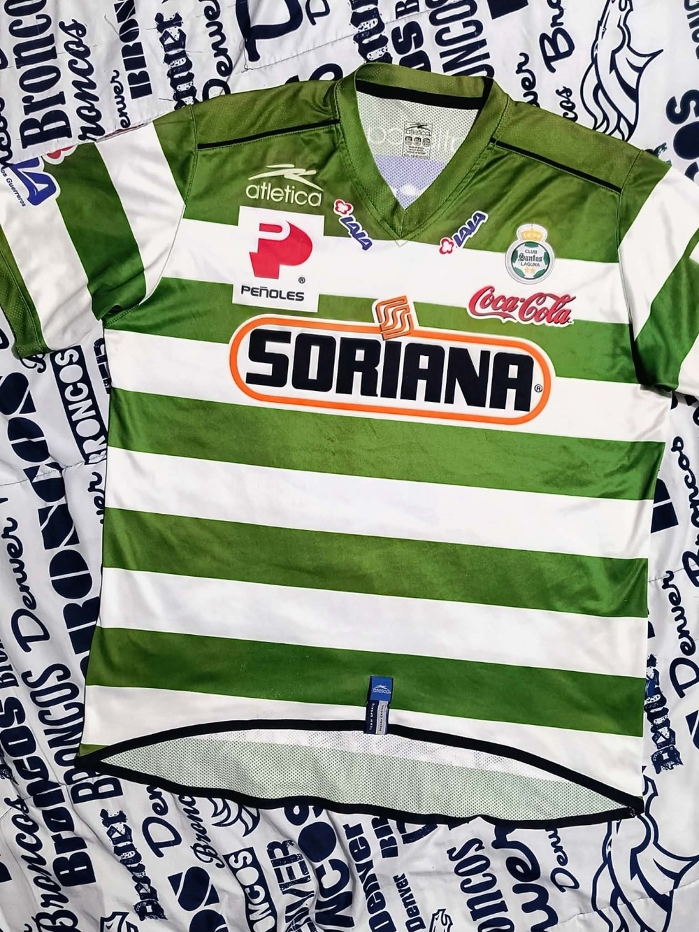 Vintage Santos Laguna Atletica Home Jersey 2007–2008 Clausura